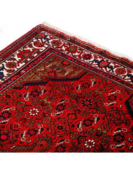 Handmade 7' X 4' Red Area Rug Rc-311 zoom
