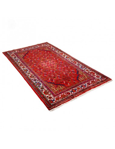 Handmade 7' X 4' Red Rug Rc-311