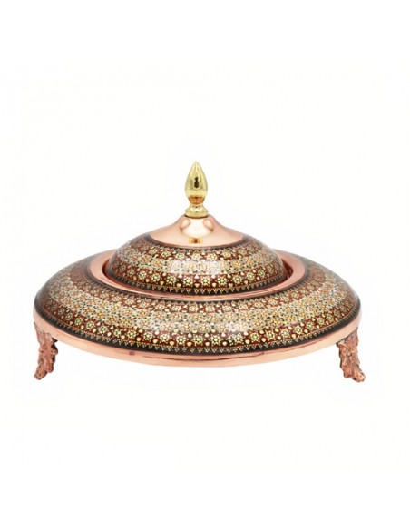 copper & Khatam Kari Caviar Bowl HC-1450