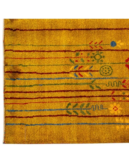 Handmade 4'X6' Gabbeh Rug Rc-313 side view