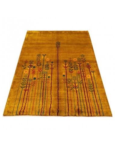 Handmade 4'X6' Gabbeh Rug Rc-313 top view