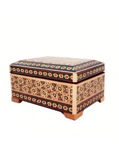 Small Jewelry Box of Persian Khatamkari HC-1460