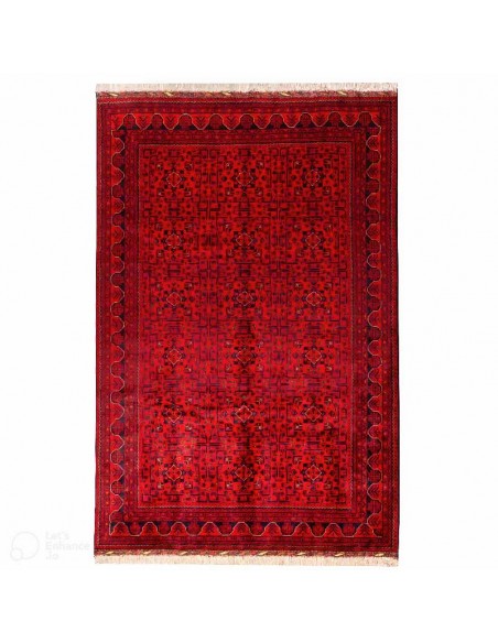 Sale of Hand-woven Red 6'X9' Carpet Rc-316