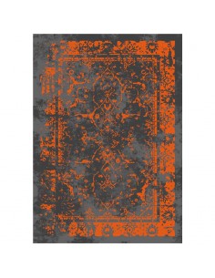 Persian Grey 6' X 9' Modern Carpet Rc-319 full view