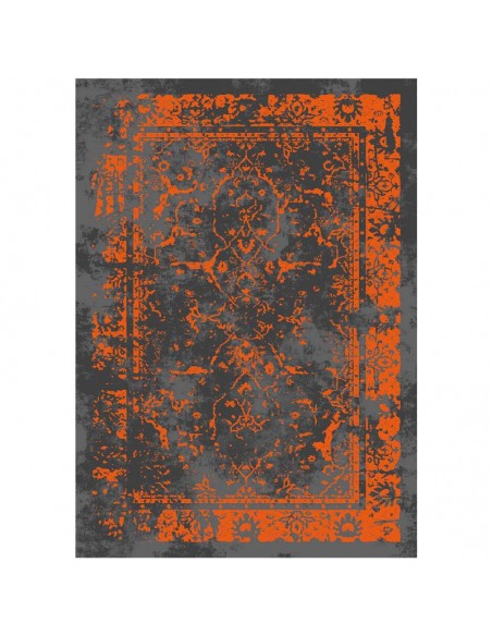Persian Grey 6' X 9' Modern Carpet Rc-319 full view
