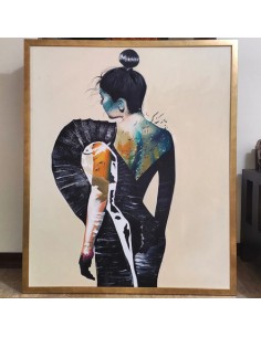 black and white canvas art