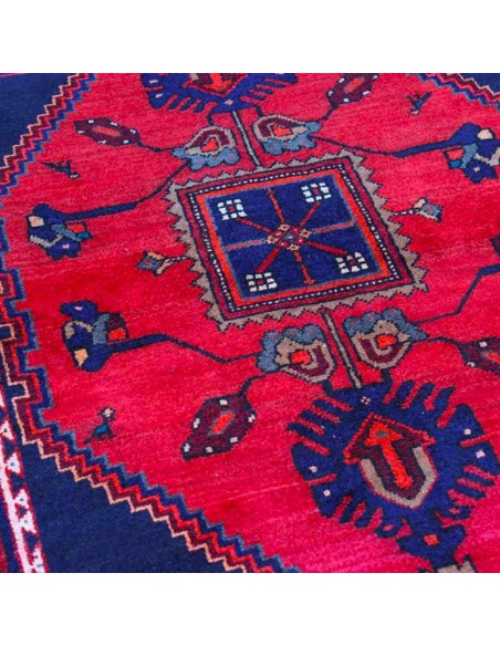 Persian Hand-woven Red 4'X8' Carpet Rc-323 pattern