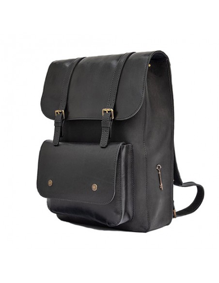 black-natural-leather-backpack