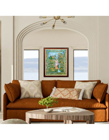 Persian miniature painting wall art Persian miniature painting wall art