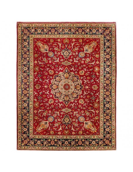 Sale of Persian Handmade Antique 8'X10' Red Rug Rc-328