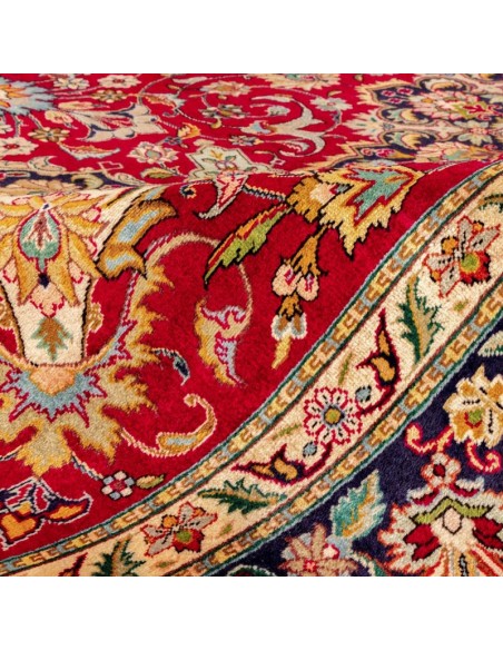 Purchasing of Persian Handmade Antique 8'X10' Red Rug Rc-328