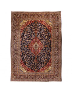 Antique Hand-woven Navy Blue 8'X12' Rug Rc-329 price