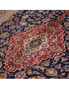 Antique Hand-woven Navy Blue 8'X12' Rug Rc-329 price 2