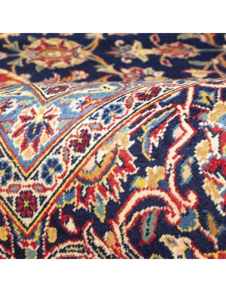 Sale of Antique Hand-woven Navy Blue 8'X12' Rug Rc-329