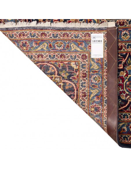 Antique Hand-woven Navy Blue 8'X12' Rug Rc-329 for Sale