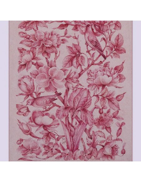 Pink Miniature Painting