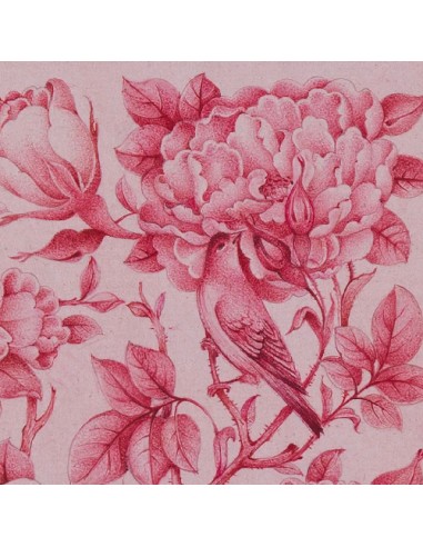 Pink Persian Miniature Painting - details