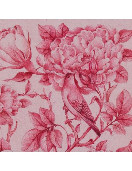 Pink Persian Miniature Painting - details