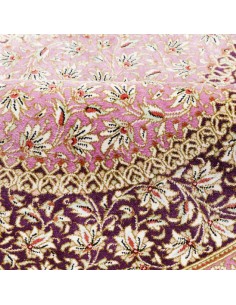 Buy Handmade Purple/Pink Silk Rug 1'X3' Rc-331 2