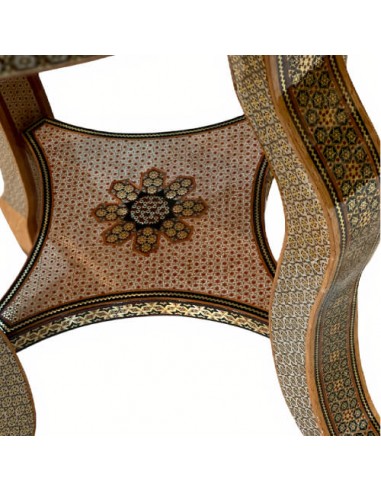 details of the chess table`s legs