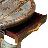 a drawer in the chess table