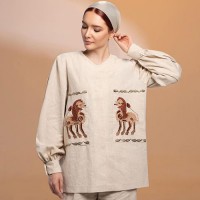 cream-women's-summer-coat-ac-1576 cream-women's-summer-coat-ac-1576