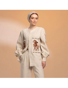 cream-women's-summer-coat-ac-1576 2
