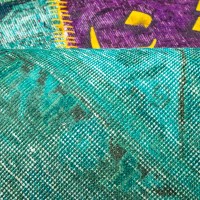 buying Handmade Collage Fantasy 4'X5' Rug Rc-333