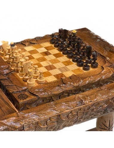 Chess Board| Wooden Backgammon Set | CyrusCrafts Online Store
