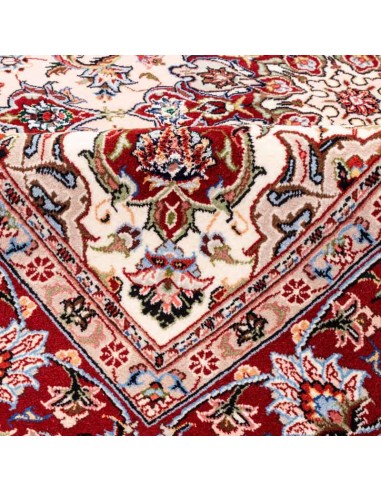 Handmade Square Cream Area Rug Rc-334 details