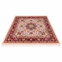 Buy Handmade Square Cream Area Rug Rc-334 Buy Handmade Square Cream Area Rug Rc-334