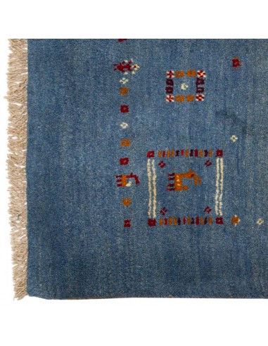 Persian Handmade Blue 6'X8' Gabbeh Rug Rc-335 online store