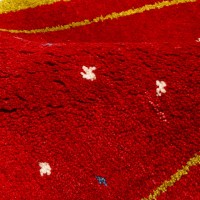Handmade Red Gabbeh Runner Rc-336 for sale Handmade Red Gabbeh Runner Rc-336 for sale