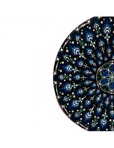 dot painting decorative plate HC-1635