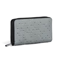 women's-gray-zipper-wallet