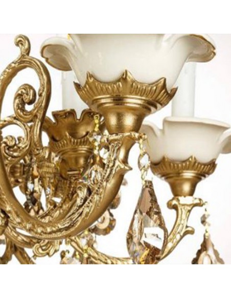 C2923 / 8-8-A 16 flames unique chandelier