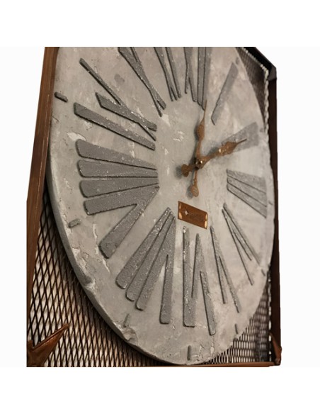 rustic grey roman numeral clock rustic grey roman numeral clock