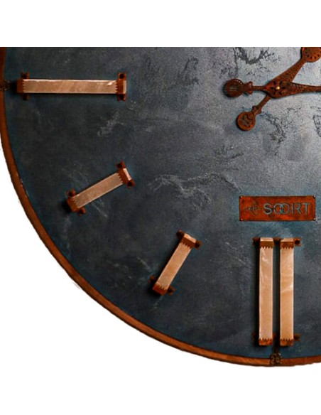 blue clock aesthetic