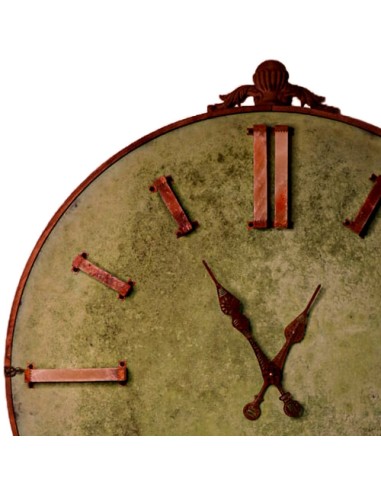 sage green clock