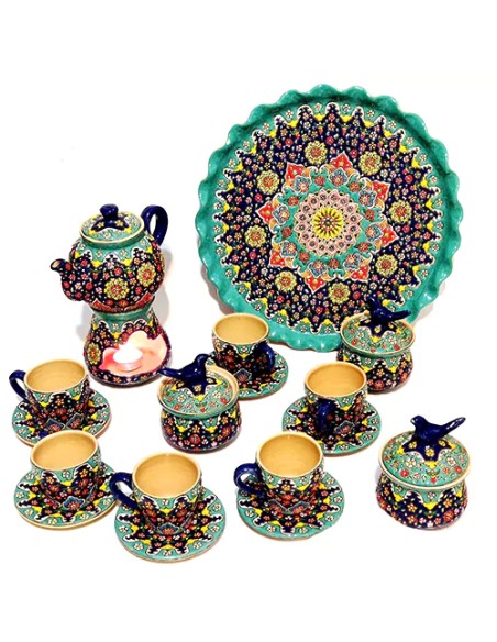 tea service set pottery