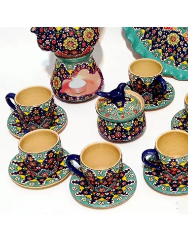 tea set pottery