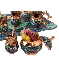 copper tea set 2