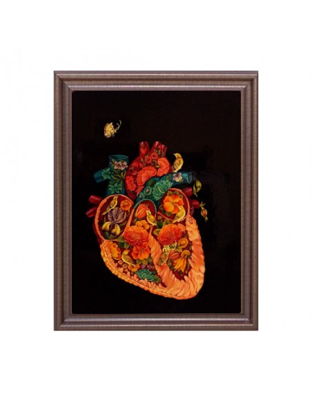 Painting Canvas "Heart" Full View