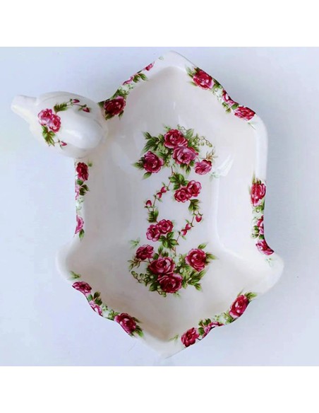 floral candy dish floral candy dish