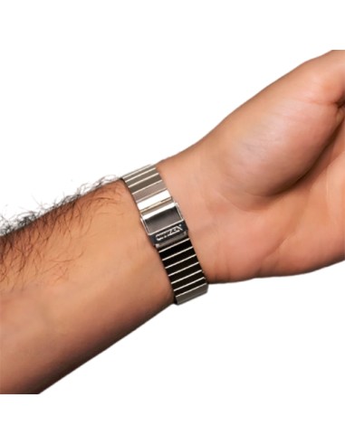 analog watch for men with steel strap