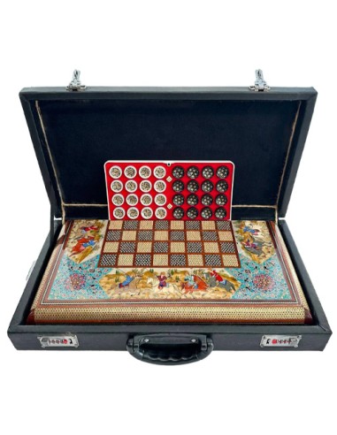Persian Chess & Backgammon Set