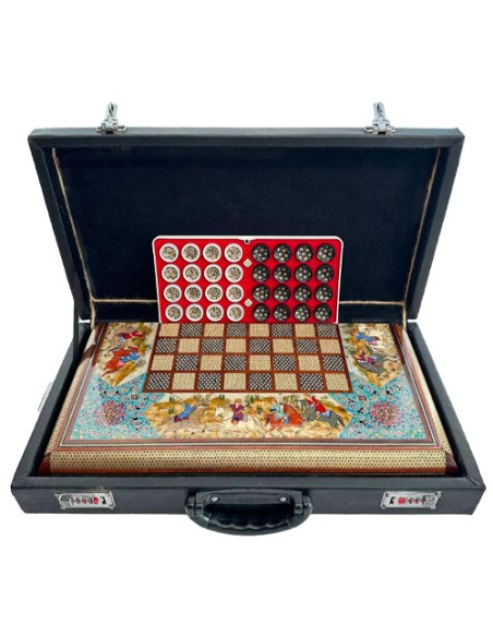 Persian Chess & Backgammon Set