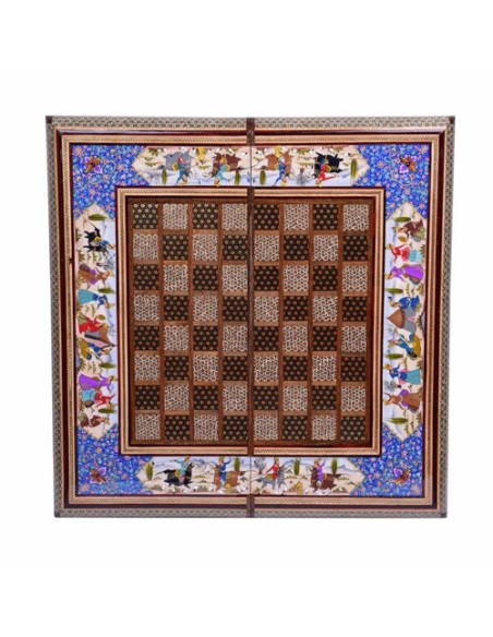 Persian Inlaid Chess Set HC-1697