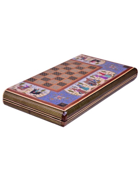 Persian Inlaid Chess Set