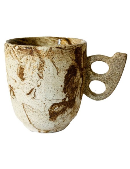 Stoneware tea cup Stoneware tea cup